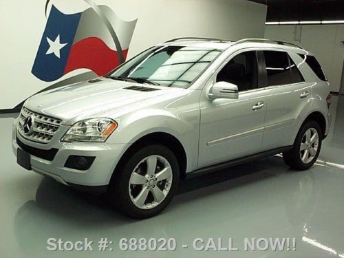 2011 mercedes-benz ml350 4matic awd p1 sunroof nav 31k texas direct auto