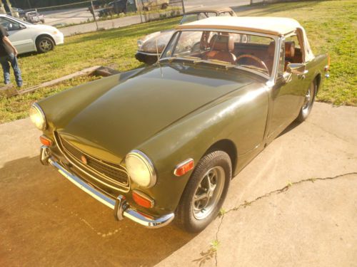 1973 mg midget green/tan in very good condition