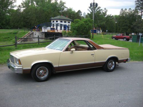 1979 chevrolet el camino conquista - rare factory 4 speed with ac!!