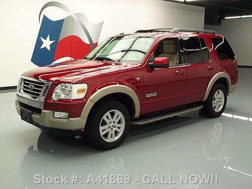 2008 ford explorer eddie bauer sunroof nav dvd 77k mi texas direct auto