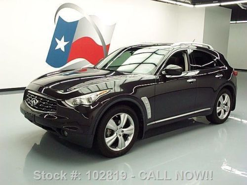 2009 infiniti fx35 deluxe touring sunroof nav 20&#039;s 59k texas direct auto