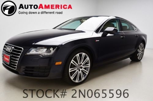 2013 audi a7 quattro 3.0 prem plus v6 4k low miles awd nav rearcam 1 one owner