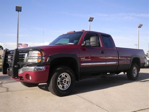 2006 gmc sierra 2500hd sle1 diesel with trailer package, bedliner, &amp; side steps!