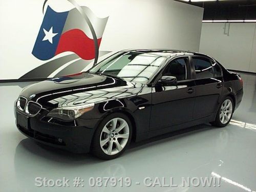 2004 bmw 545i smg sport sunroof nav htd leather 80k mi texas direct auto