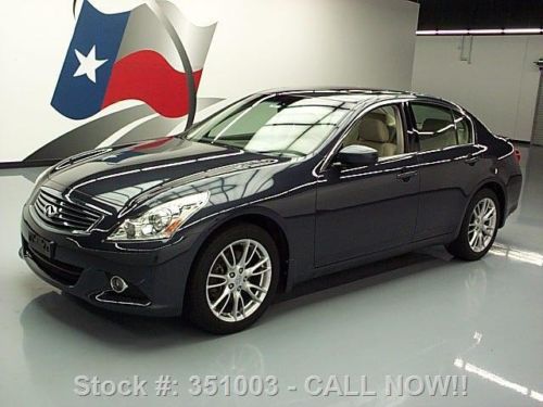 2011 infiniti g37x awd sedan premium sunroof nav 48k mi texas direct auto