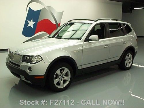 2007 bmw x3 3.0si awd pano sunroof nav htd leather 72k texas direct auto