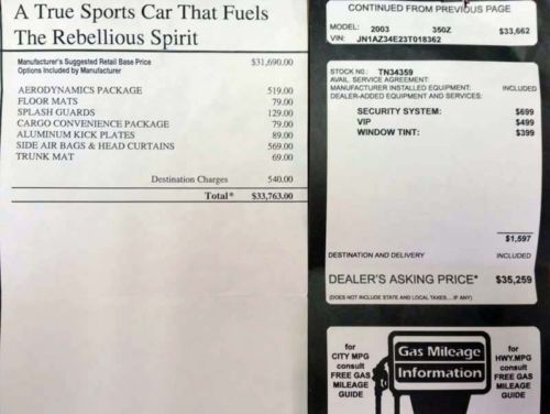 2003 Nissan 350Z Touring Coupe 2-Door 3.5L CLEAN CARFAX ONLY 51K HWY MILES MINT, US $13,900.00, image 5