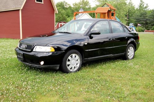 No reserve...good running 2001 audi a4 1.8 liter sedan, quattro, 5 speed man, cd