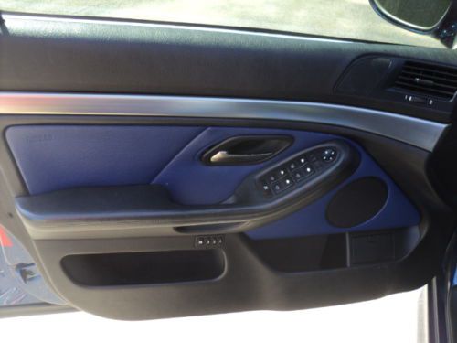 2000 BMW M5 E39 M5 6 Speed Manual Le Mans Blue Majors Services Complete, image 16