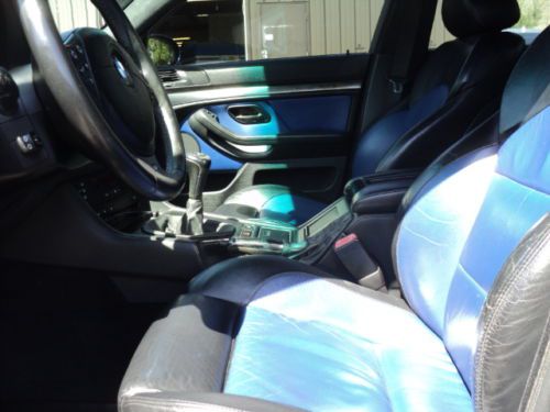 2000 BMW M5 E39 M5 6 Speed Manual Le Mans Blue Majors Services Complete, image 18