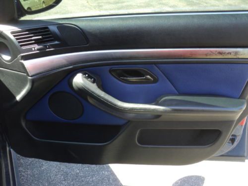 2000 BMW M5 E39 M5 6 Speed Manual Le Mans Blue Majors Services Complete, image 19