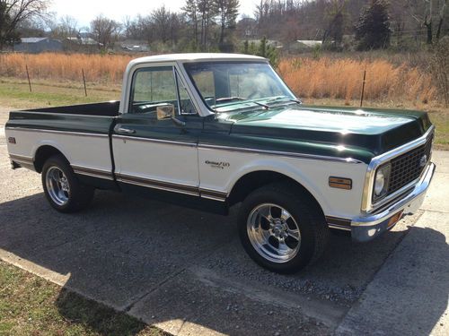 1971 chevy chevrolet custom c/10 truck pickup *cold air, cruise, fuel injection*
