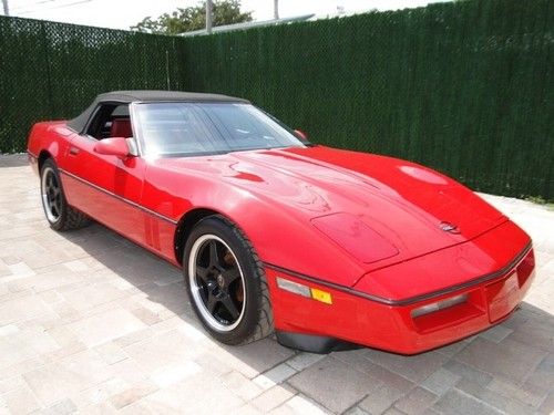 87 chevy corvette convertible automatic 5.7l v8 new top