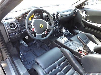 Ferrari f430 stick sport seats carbon ceramic brakes 3 pedal black gated