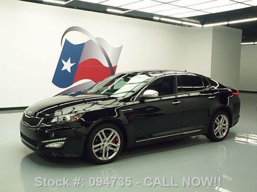 2013 kia optima sxl turbo pano sunroof nav rear cam 24k texas direct auto