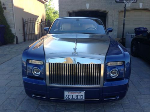 2008 rolls royce phantom drophead coupe convertible 2-door 6.7l