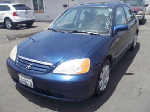 2001 honda civic, no reserve