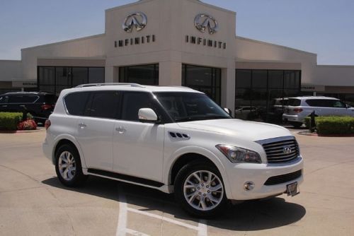 2011 infiniti 8-pass w/navi, dvd