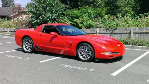 2003 chevrolet corvette z06 coupe 2-door 5.7l 50th anniversary