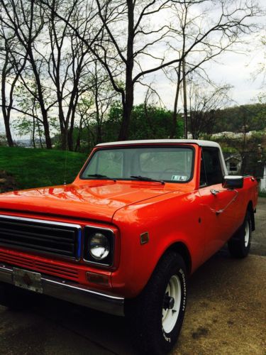 International scout terra 1978 70k original miles, restored, show quality.