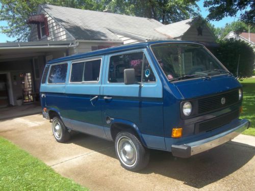 1984 volkswagen vanagon gl standard passenger van 3-door original &amp; runs ohio