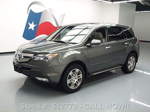 2008 acura mdx tech awd sunroof nav dvd rear cam 87k mi texas direct auto