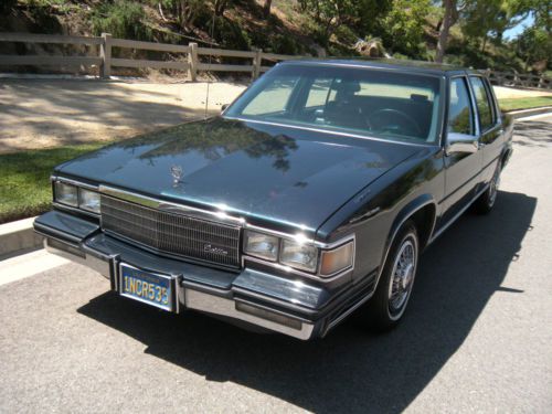 1985 cadillac sedan deville calif car