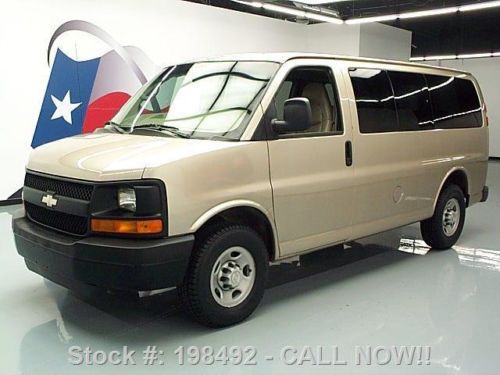 2008 chevy express 2500 6.0l v8 12-pass cruise ctrl 67k texas direct auto