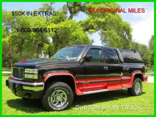 1993 gmc 1500 silverado shortbed 4x4 custom showtruck stepside $50k upgrades