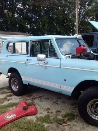 1977 international scout ii base sport utility 2-door 5.6l