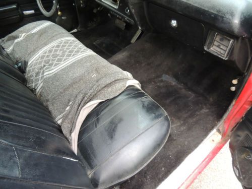 1971 Chevrolet El Camino Super Sport #Matching !!!FACTORY CRANBERRY RED CODE 75L, image 14