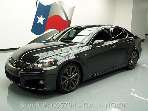 2009 lexus is-f 416 hp sunroof nav rear cam 19&#039;s 24k mi texas direct auto