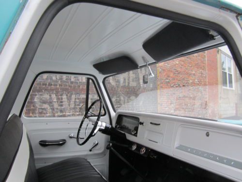 1966 Chevrolet C10 Short Bed Fleetside Air Bagged Patina Shop Truck No Rat, image 22