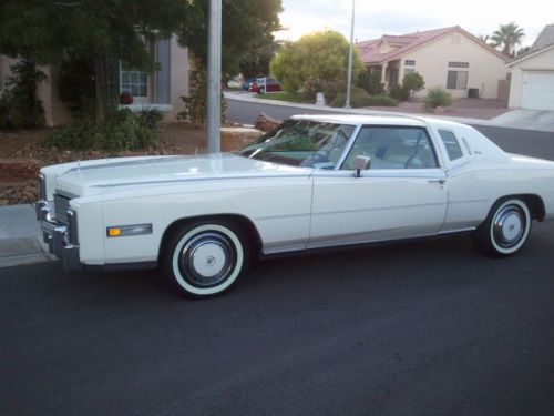 1978 cadillac eldorado biarritz coupe 2-door 7.0l