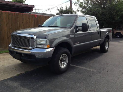 2004 ford f-250 super duty xlt crew cab pickup 4-door 6.0l