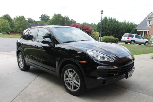 2011 porsche cayenne s sport utility 4-door 4.8l