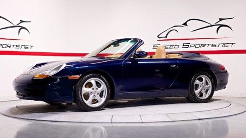 C2 cabriolet carrera 6 speed 996 full leather