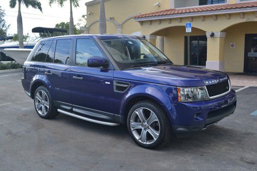 2011 range rover sport supercharged, like new! factory warranty thru 2016!