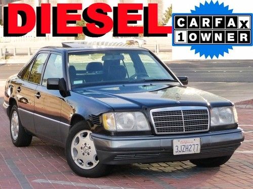 1995 mercedes e300d diesel 1 owner great condition 10 service rec's no reserve