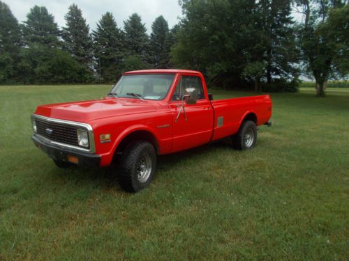 Very nice  west coast 1972 chevy k20 with 4-speed