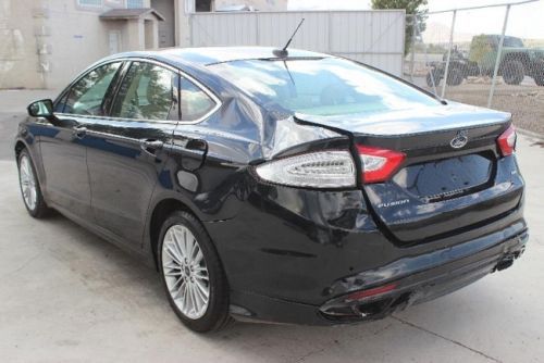 2014 ford fusion se damaged salvage fixer repairable runs! low miles! must see!