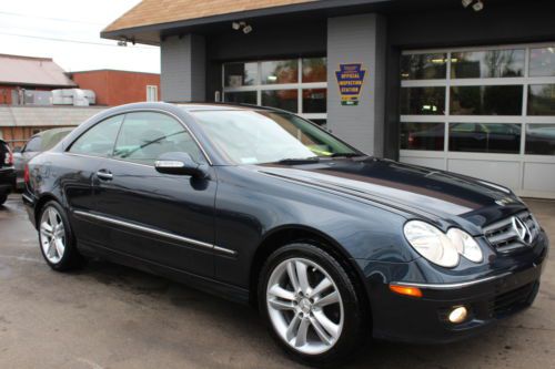 2007 mercedes-benz clk350 only 47600 miles navigation heated seats sunroof clean