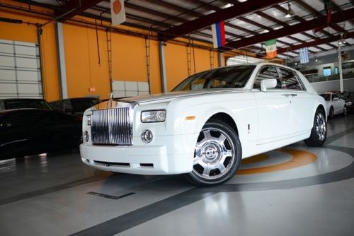 07 rolls royce phantom 25k lexicon navigation rearview camera rear trays heated