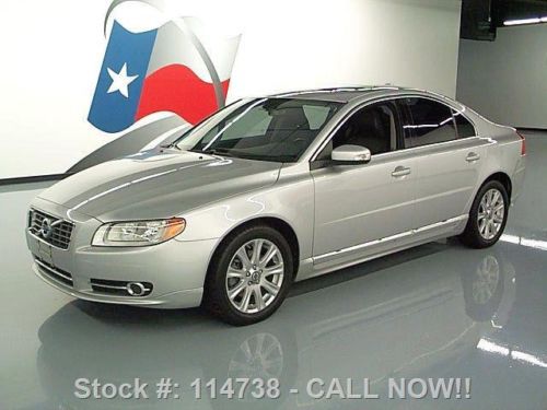 2010 volvo s80 3.2 sunroof leather wood trim alloys 64k texas direct auto