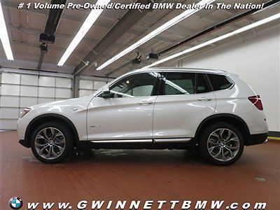 Xdrive28i new 4 dr automatic gasoline mineral white metallic