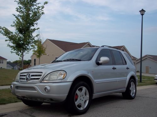 2001 mercedes-benz ml55 amg base sport utility 4-door 5.5l