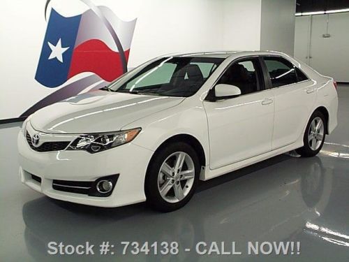 2014 toyota camry se paddle shift alloys one owner 25k texas direct auto
