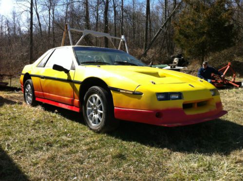 Highly modified turbo charged 1984 pontiac fiero