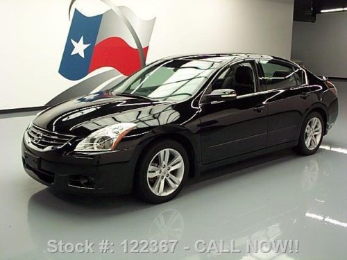 2012 nissan altima 3.5 sr sedan sunroof htd leather 21k texas direct auto