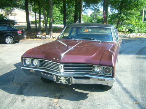 67 buick skylark 4dr hardtop-340 2bbl w/only 43k original-great in &amp; out
